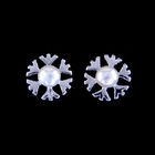 925 Sterling Silver Pearl Girls Piercing Earrings Studs / Women Earring Jewelry